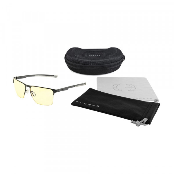 Gunnar Echo Onyx (Amber Lens Tint)  